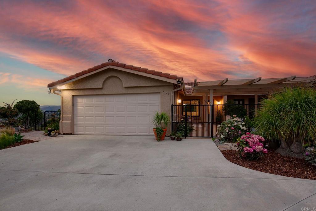 597 Via Cantebria Encinitas, CA 92024 - Photo 40 of 41 a view of a house with a patio
