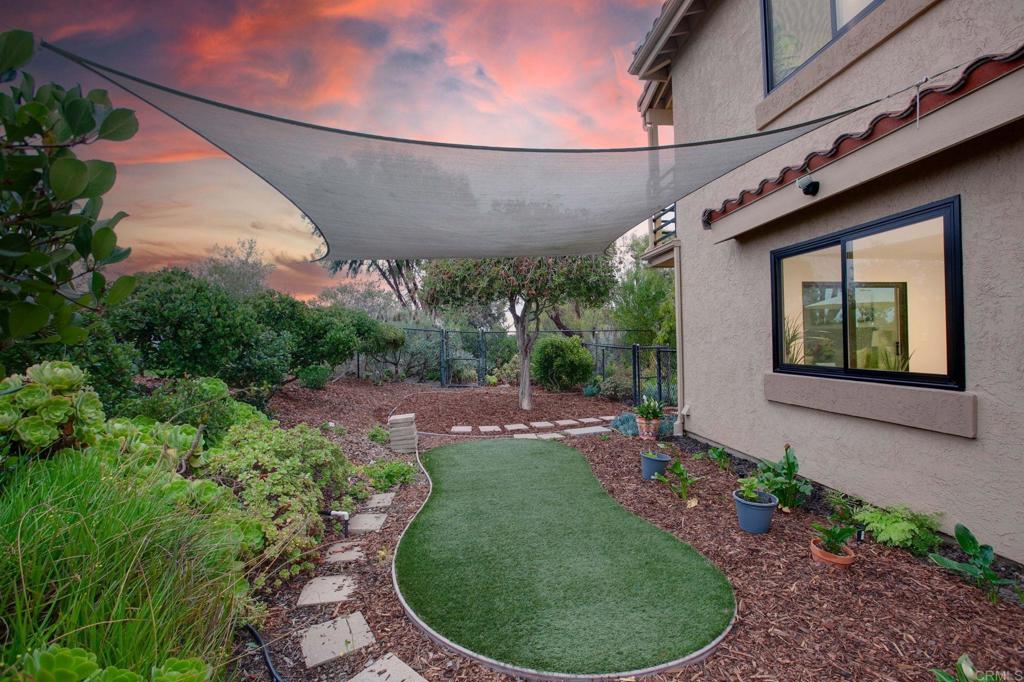 597 Via Cantebria Encinitas, CA 92024 - Photo 41 of 41 a view of a backyard with plants