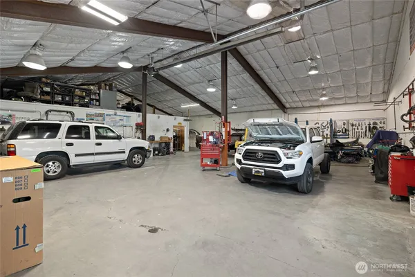 a view of cars parked in a parking