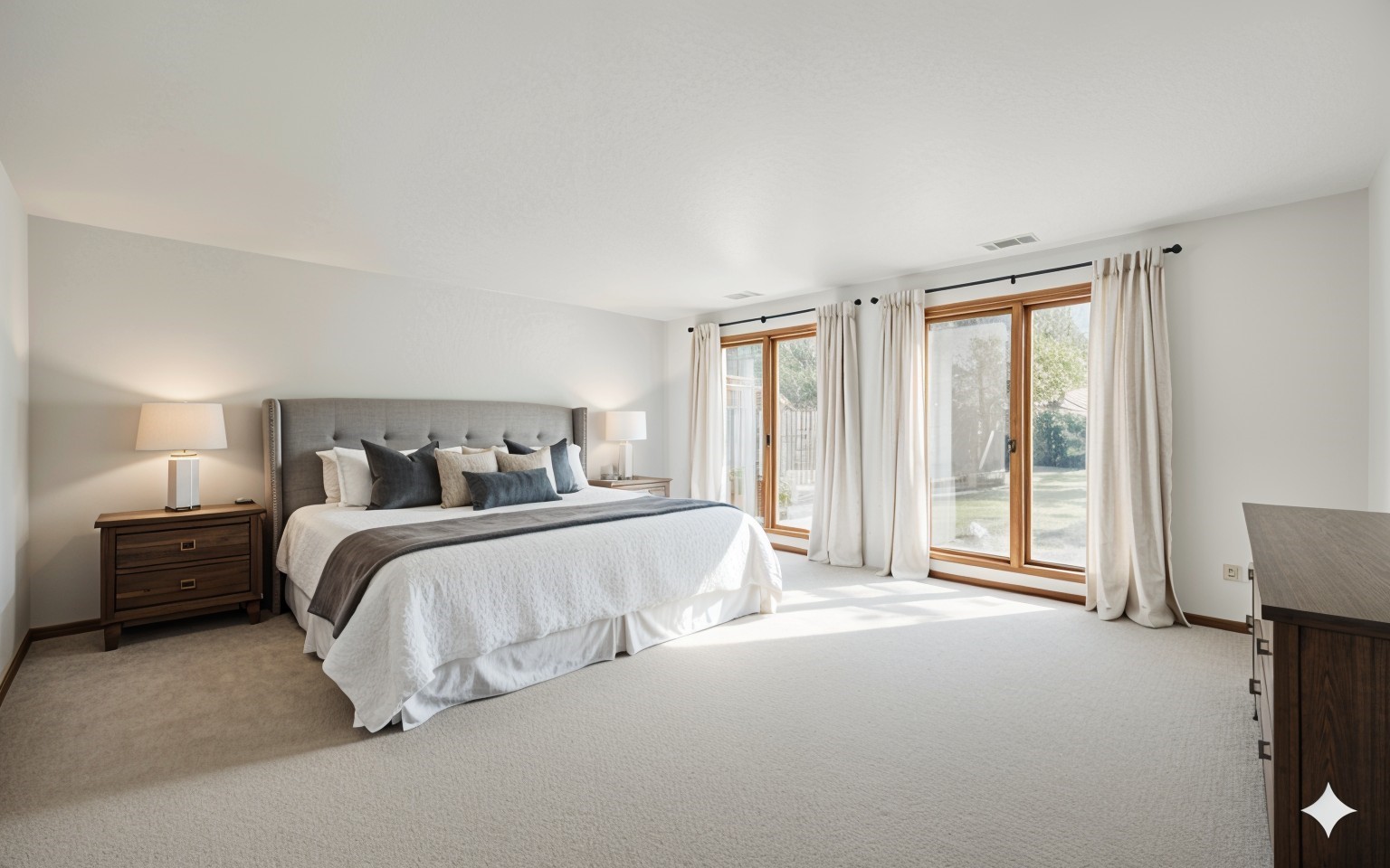 6711 River Lodge Drive Spring, TX 77379 - Photo 19 of 39 a spacious bedroom with a bed and a large window