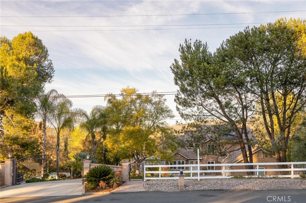 a view of a city street