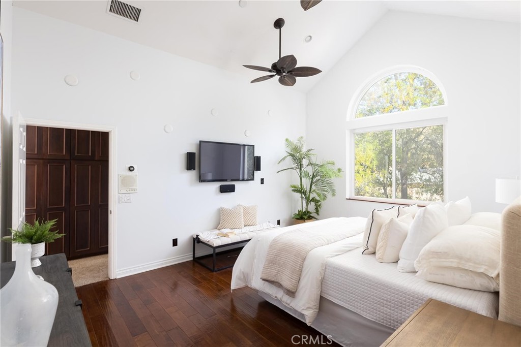 14026 Donart Drive Poway, CA 92064 - Photo 10 of 14 a bedroom with a bed and a flat screen tv