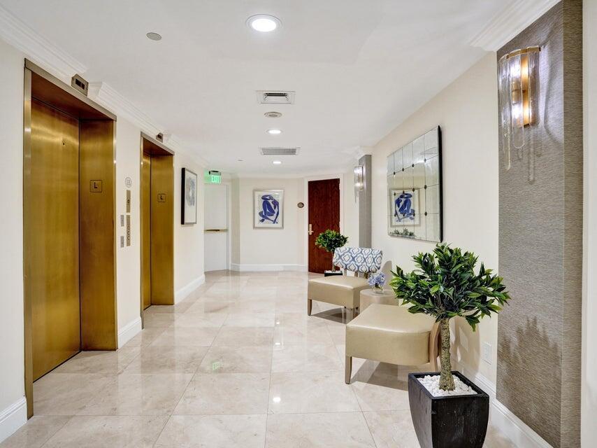 3720 South Ocean Boulevard, Unit 603 Highland Beach, FL 33487 - Photo 52 of 67 TOSCANA WEST ELEVATORS LOBBY