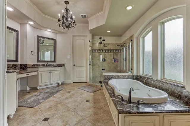 a living room with a fireplace