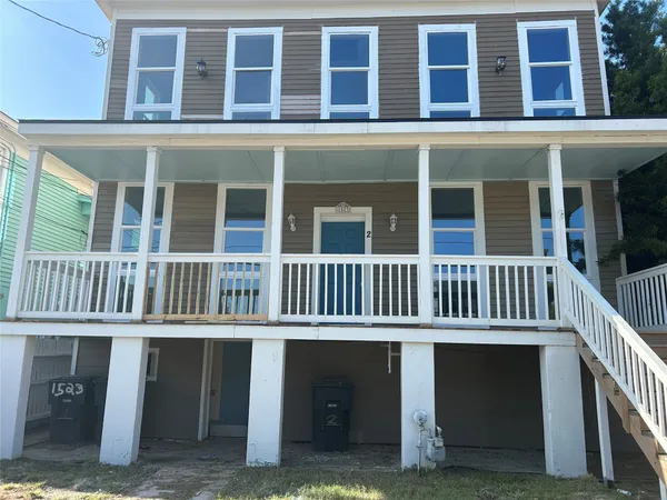 front view of a house with a window