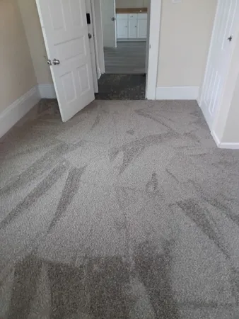 a view of entryway and wooden floor
