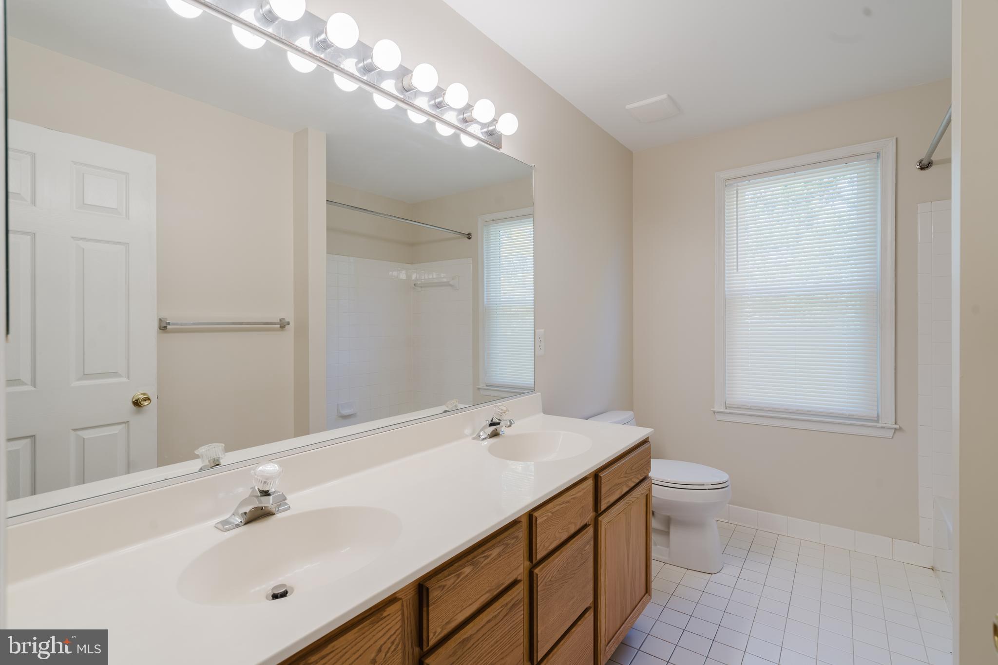 33 Hummingbird Lane Newark, DE 19711 - Photo 30 of 49 2nd Floor Hall Bath with Double Sink & Tub/Shower