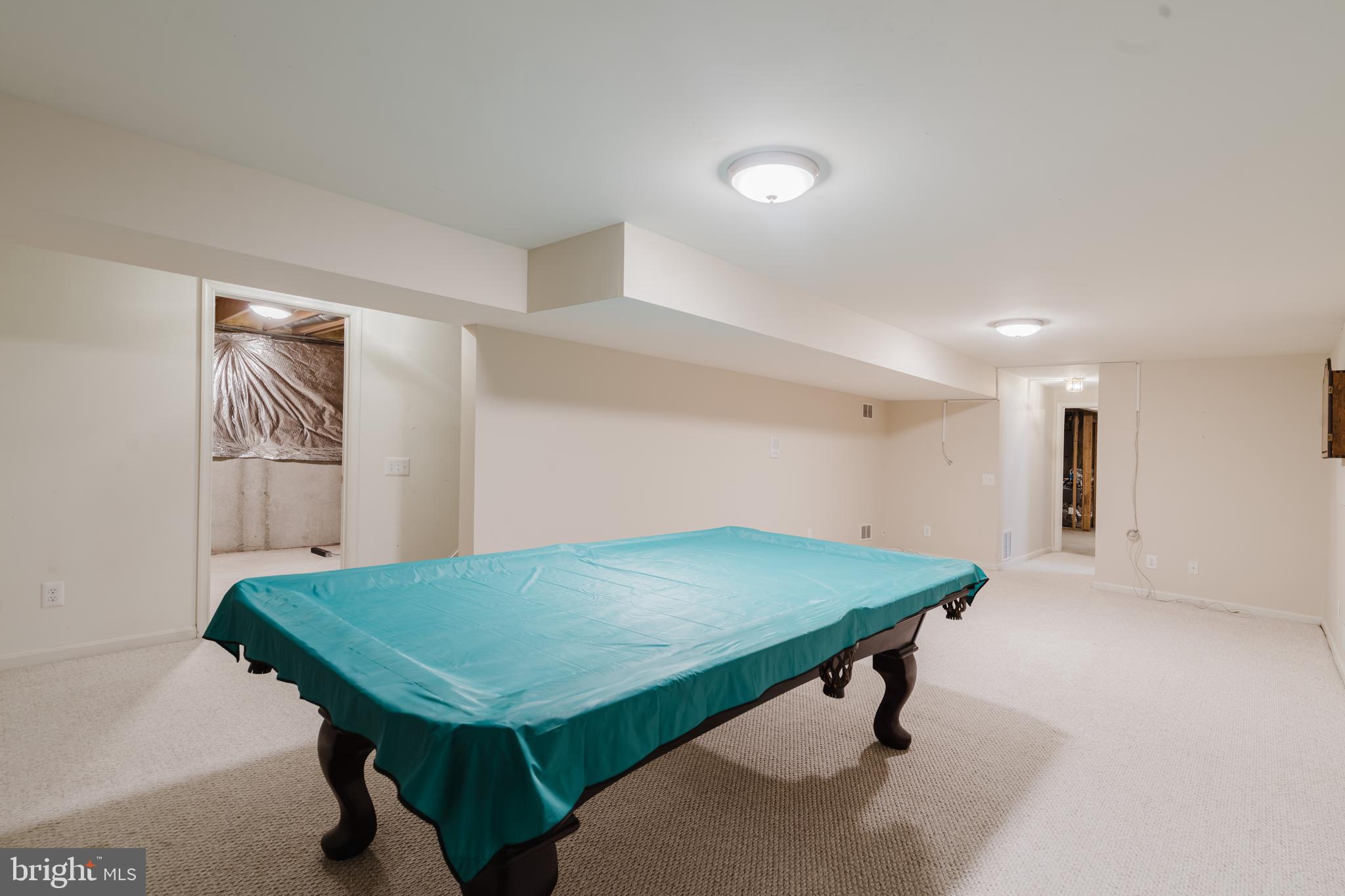 33 Hummingbird Lane Newark, DE 19711 - Photo 39 of 49 Finished Basement with included pool table