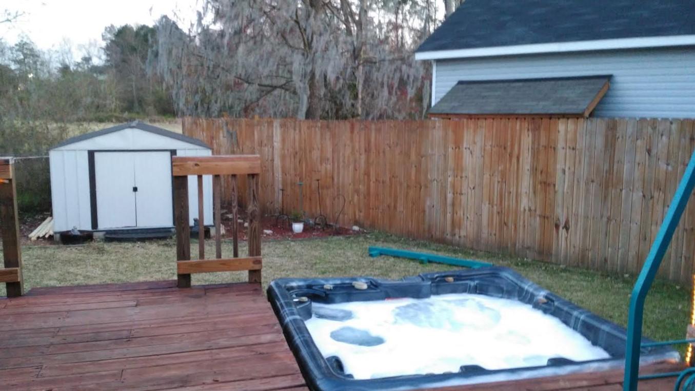230 Trinity Place Ladson, SC 29456 - Photo 21 of 21 Deck, hot tub and yard