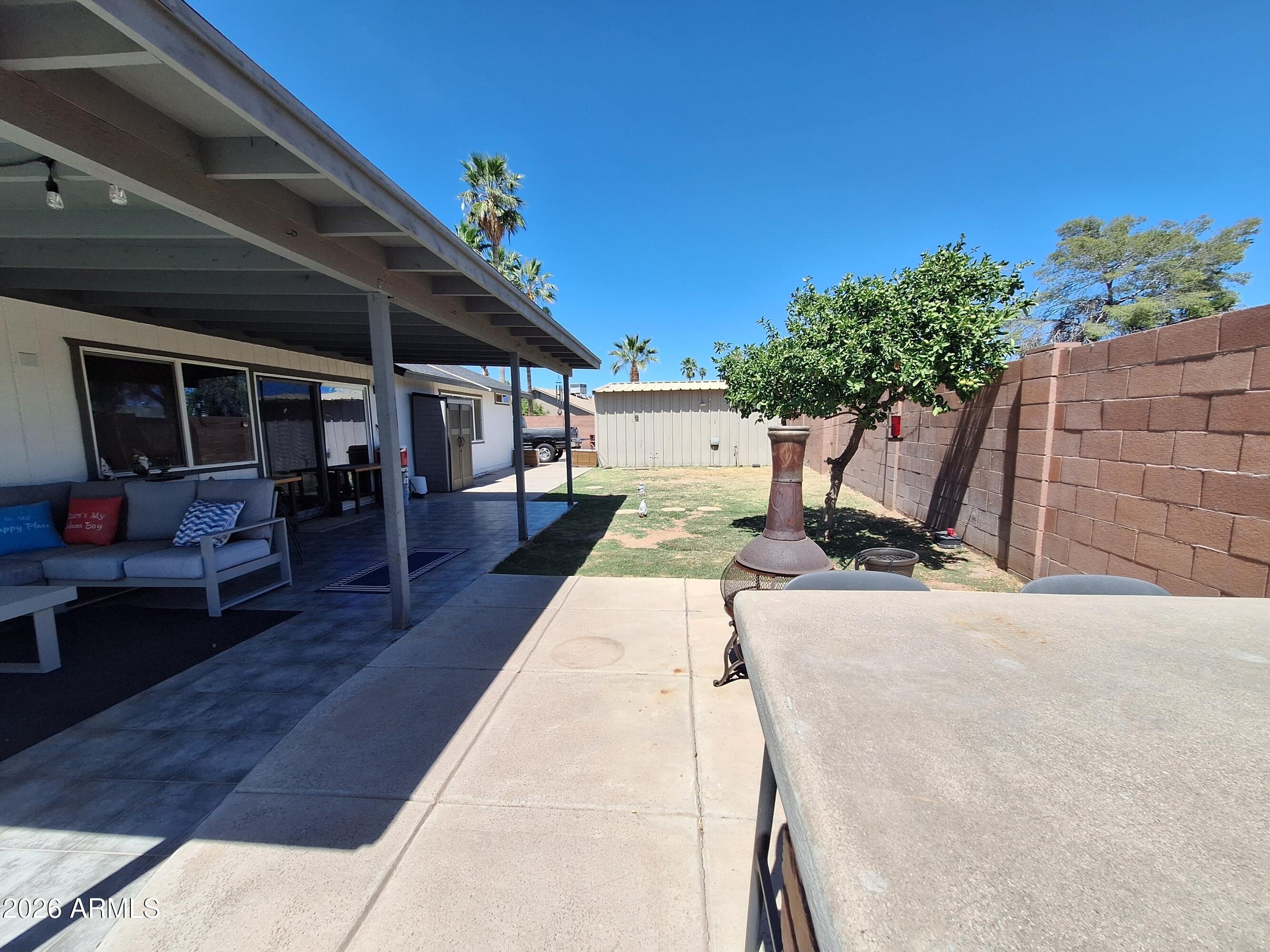 2250 East Kathleen Road Phoenix, AZ 85022 - Photo 21 of 32 20260407_patio-from-bbq