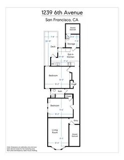 $895,000 | 1239 6th Avenue, San Francisco, CA 94122
