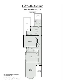 $895,000 | 1239 6th Avenue, San Francisco, CA 94122