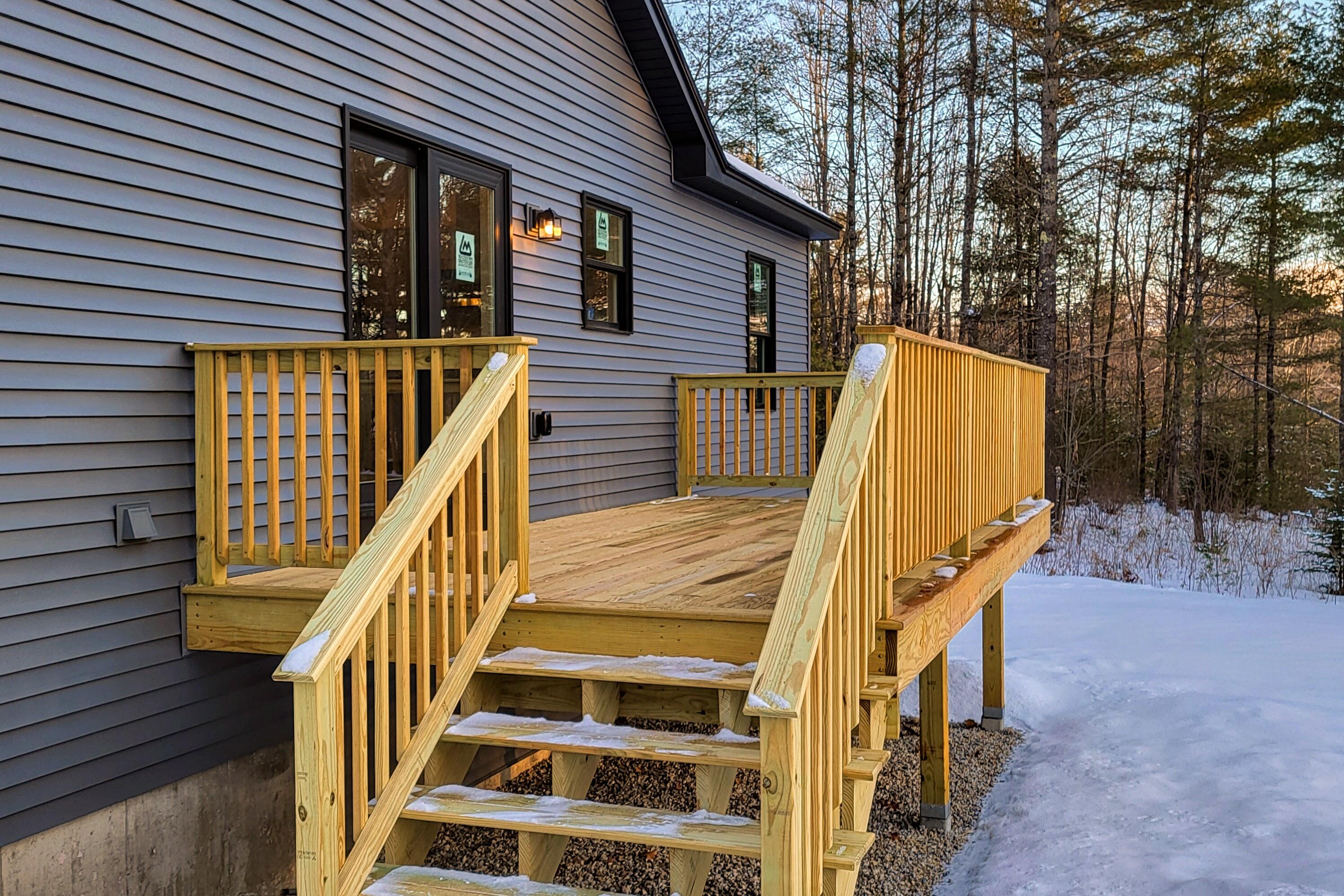 Back deck