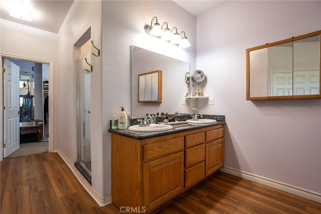 1220 Smoke Tree Road Pinon Hills, CA 92372 - Photo 18 of 47 Master Bedroom Vanity