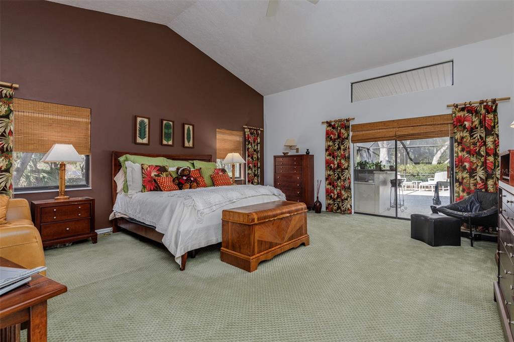 115 East Ireland Court Hernando, FL 34442 - Photo 41 of 55 a bedroom with a bed and large window