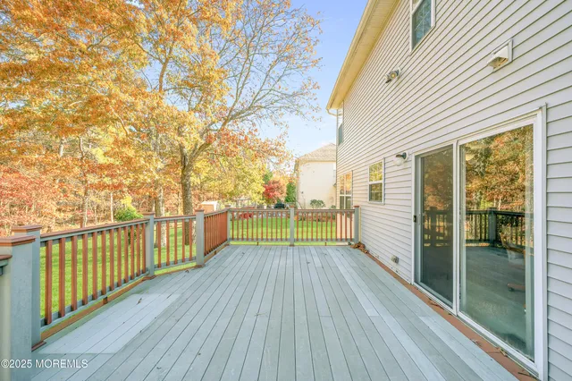 a view of a house with wooden floor