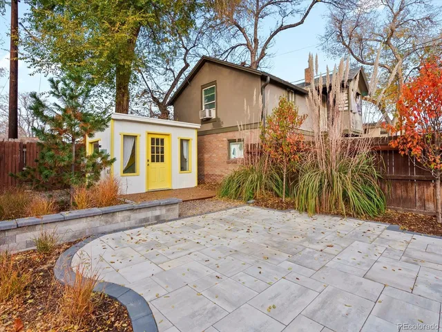 a view of a room with table and chair