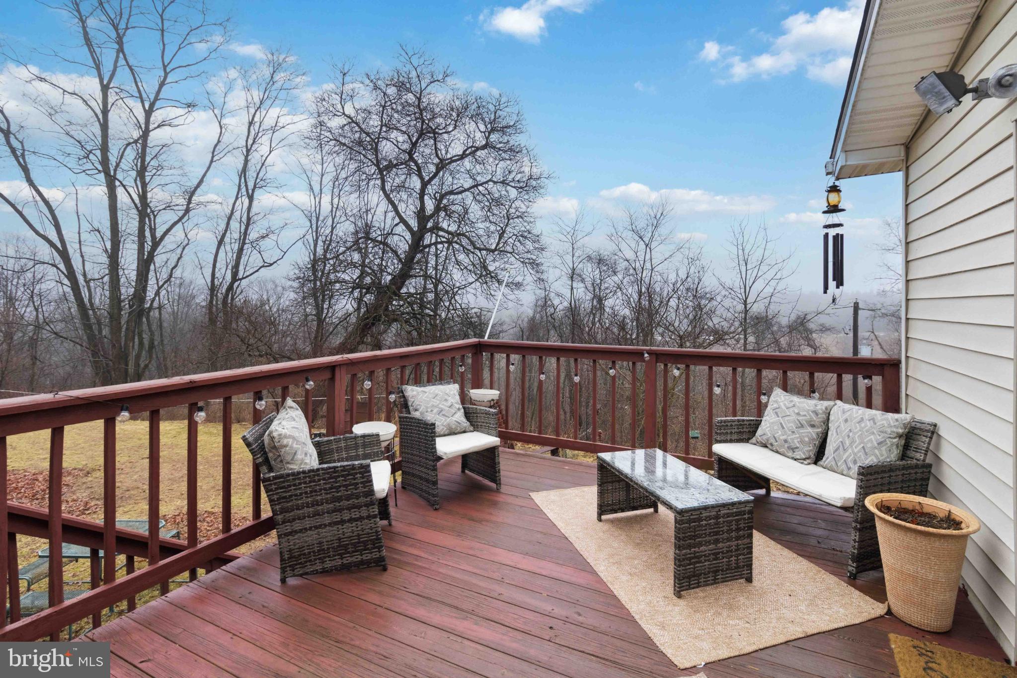 38 State Road Barnesville, PA 18214 - Photo 38 of 46 a view of balcony with furniture