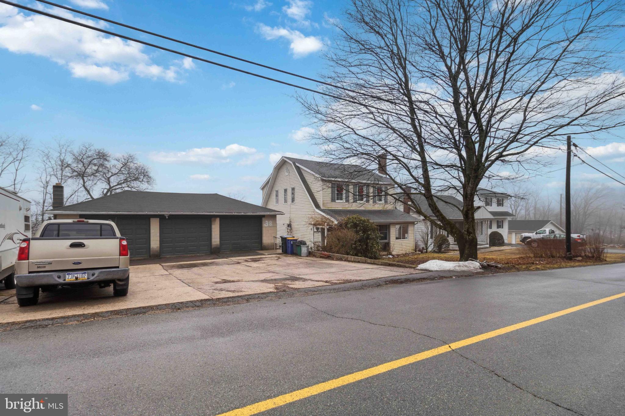 38 State Road Barnesville, PA 18214 - Photo 4 of 46 a car parked on the side of the road