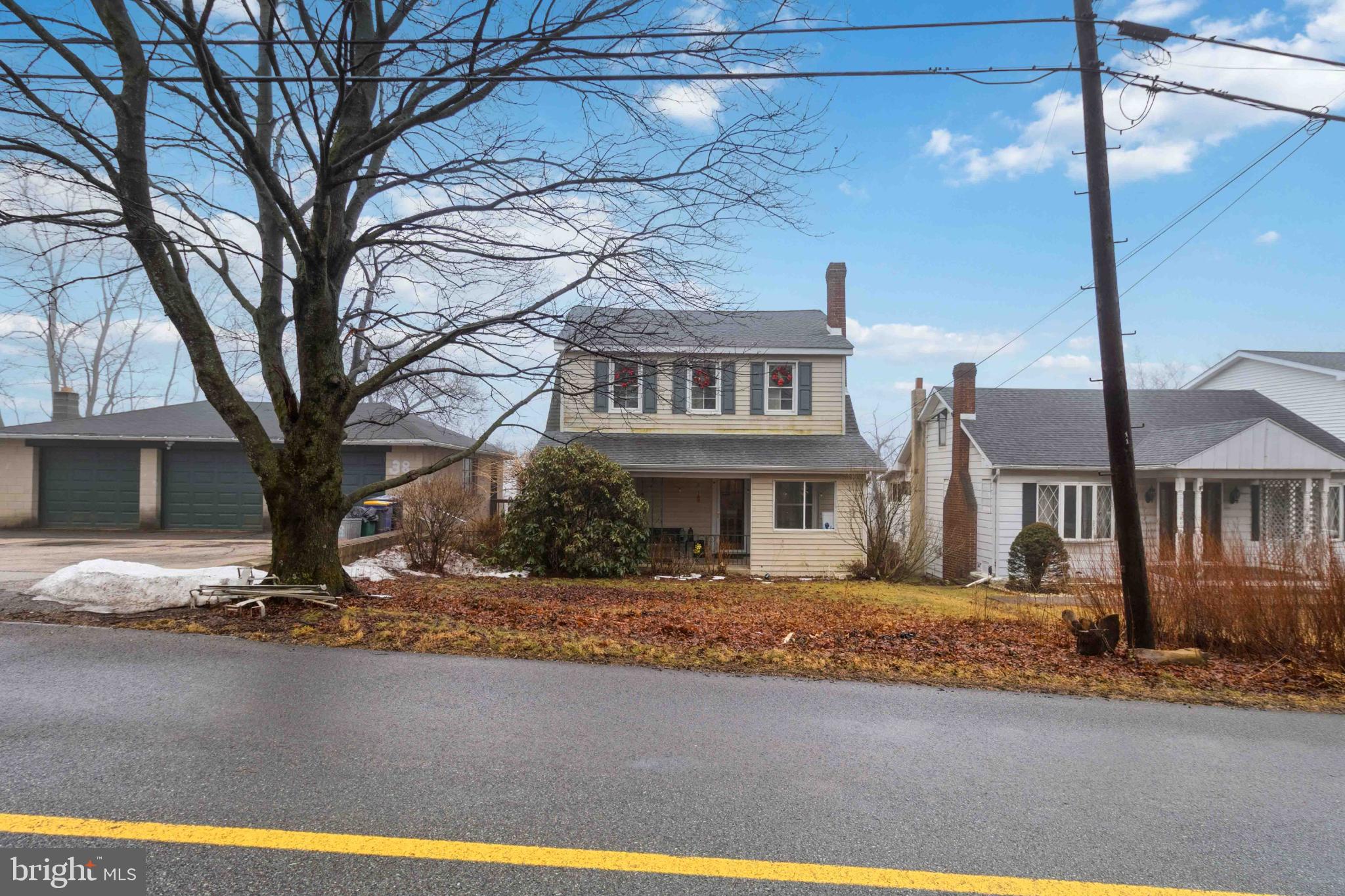 38 State Road Barnesville, PA 18214 - Photo 42 of 46 a front view of a house with a yard
