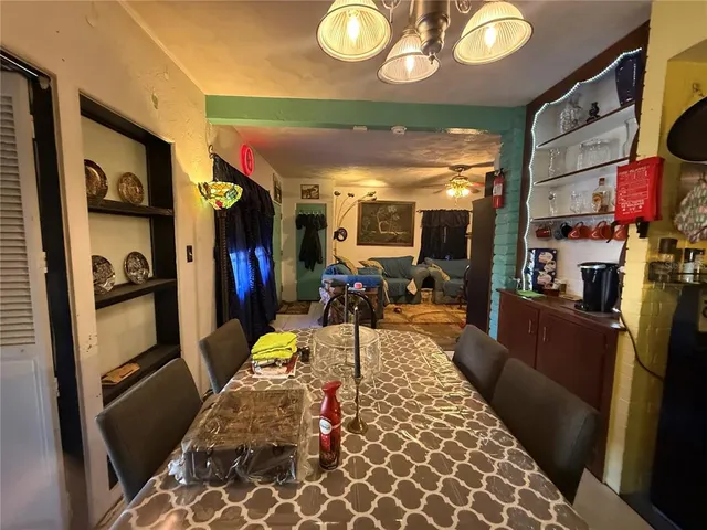 a room with storage and utility