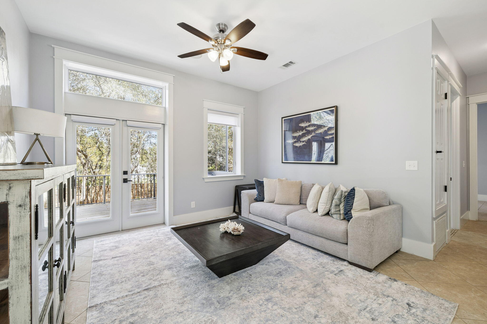 86 Bullard Road Santa Rosa Beach, FL 32459 - Photo 19 of 34 a living room with furniture and a window