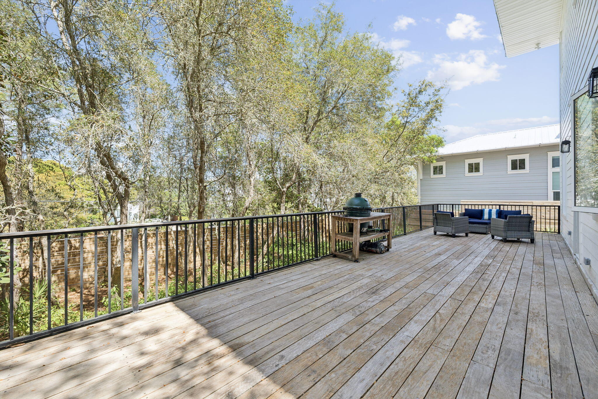 86 Bullard Road Santa Rosa Beach, FL 32459 - Photo 21 of 34 a view of a balcony with seating space
