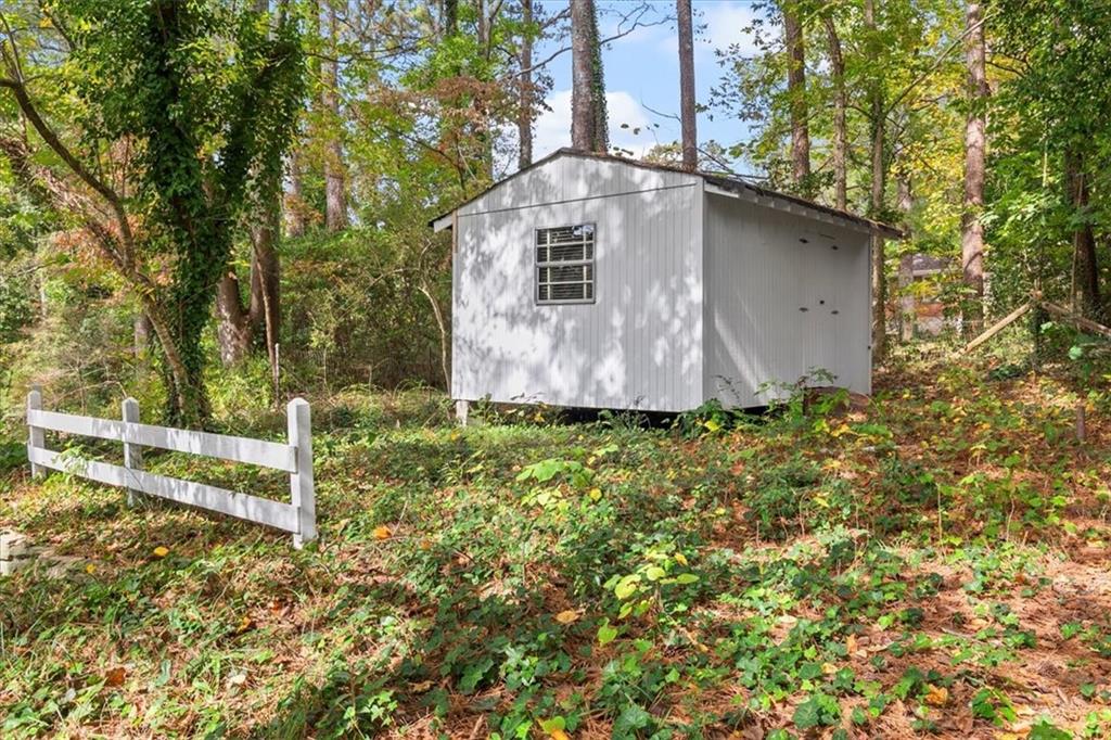 3406 Jackson Drive Decatur, GA 30032 - Photo 26 of 28 a front view of a house with garden