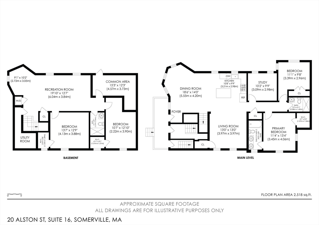 16 Alston Street, Unit 16 Somerville, MA 02143 - Photo 28 of 39 a black and white photo of a