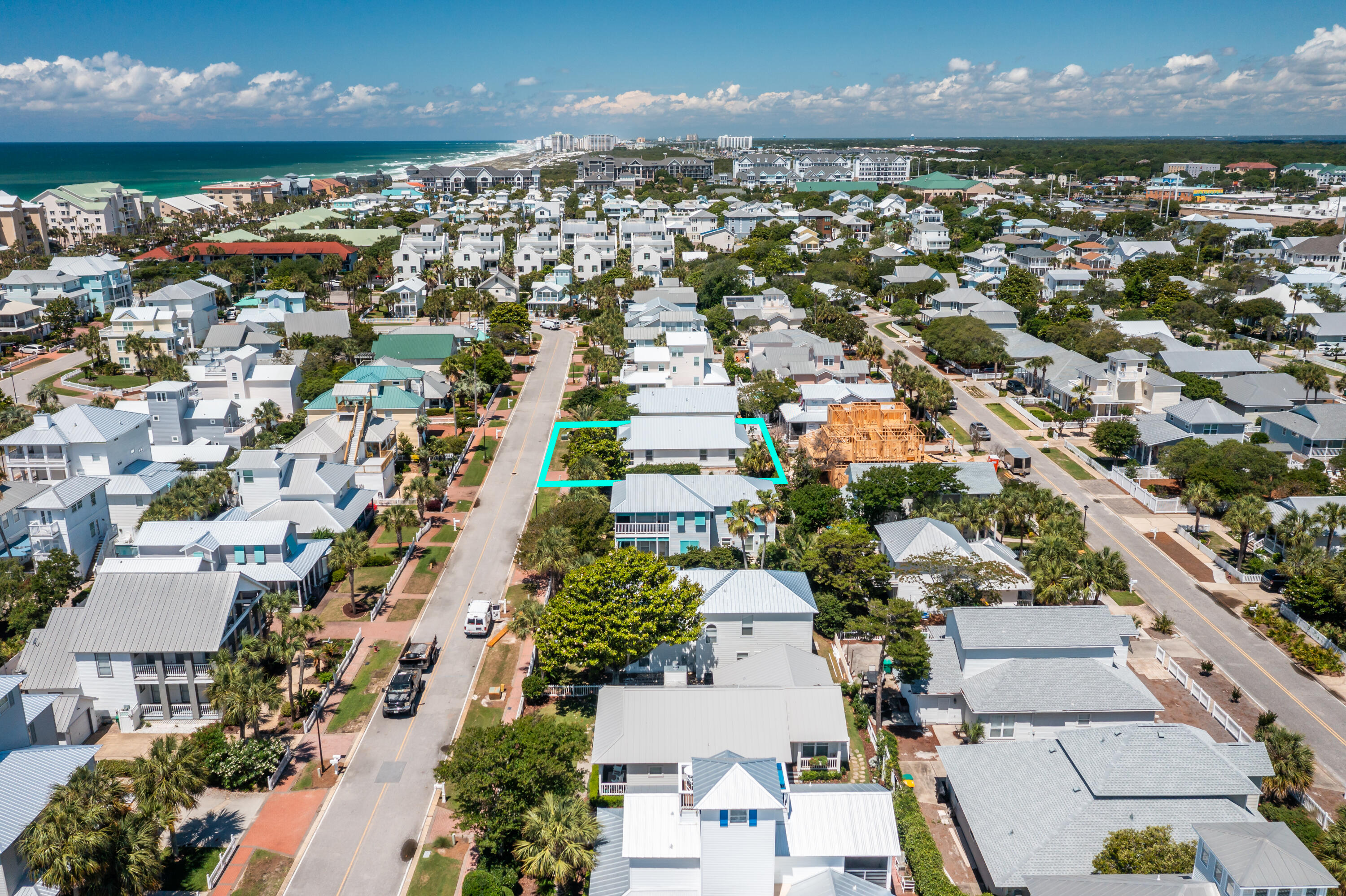 4450 Ocean View Drive Destin, FL 32541 - Photo 3 of 34 an aerial view of residential houses with outdoor space