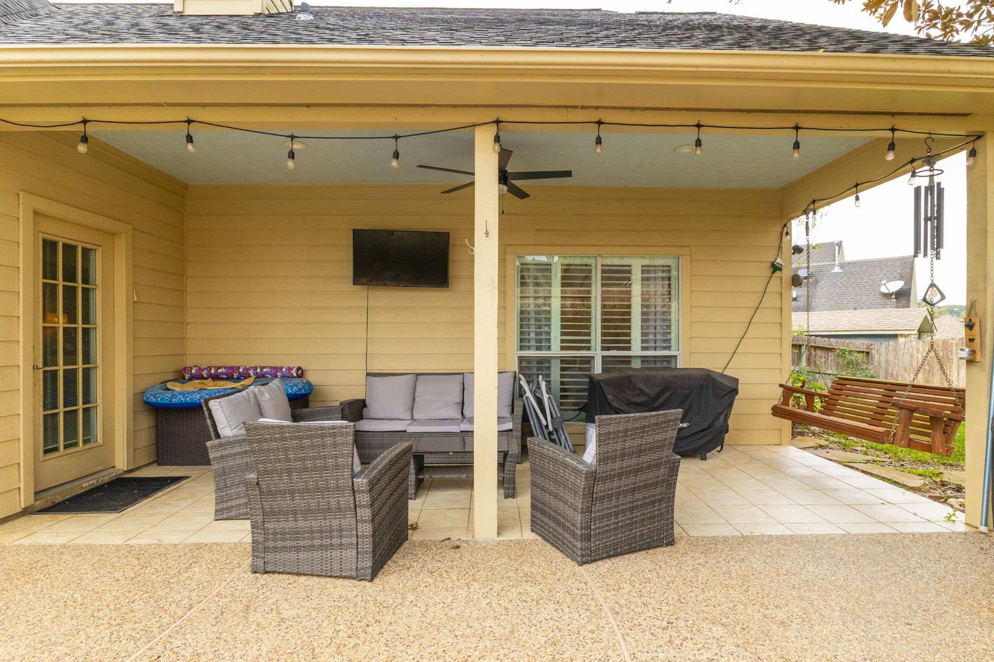 2709 Chase Street Brenham, TX 77833 - Photo 34 of 43 a outdoor living space with furniture