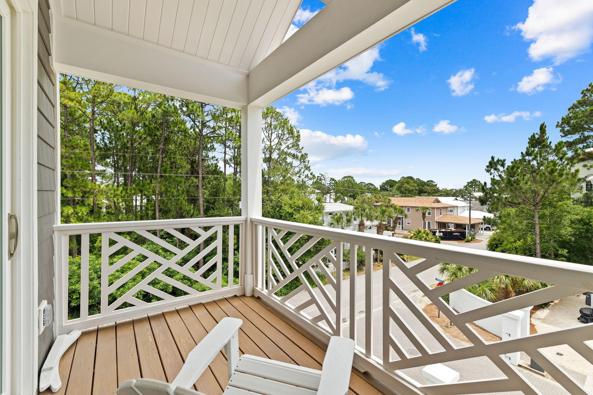 12 Sawgrass Lane Santa Rosa Beach, FL 32459 - Photo 46 of 70 a view of a two chair in the balcony
