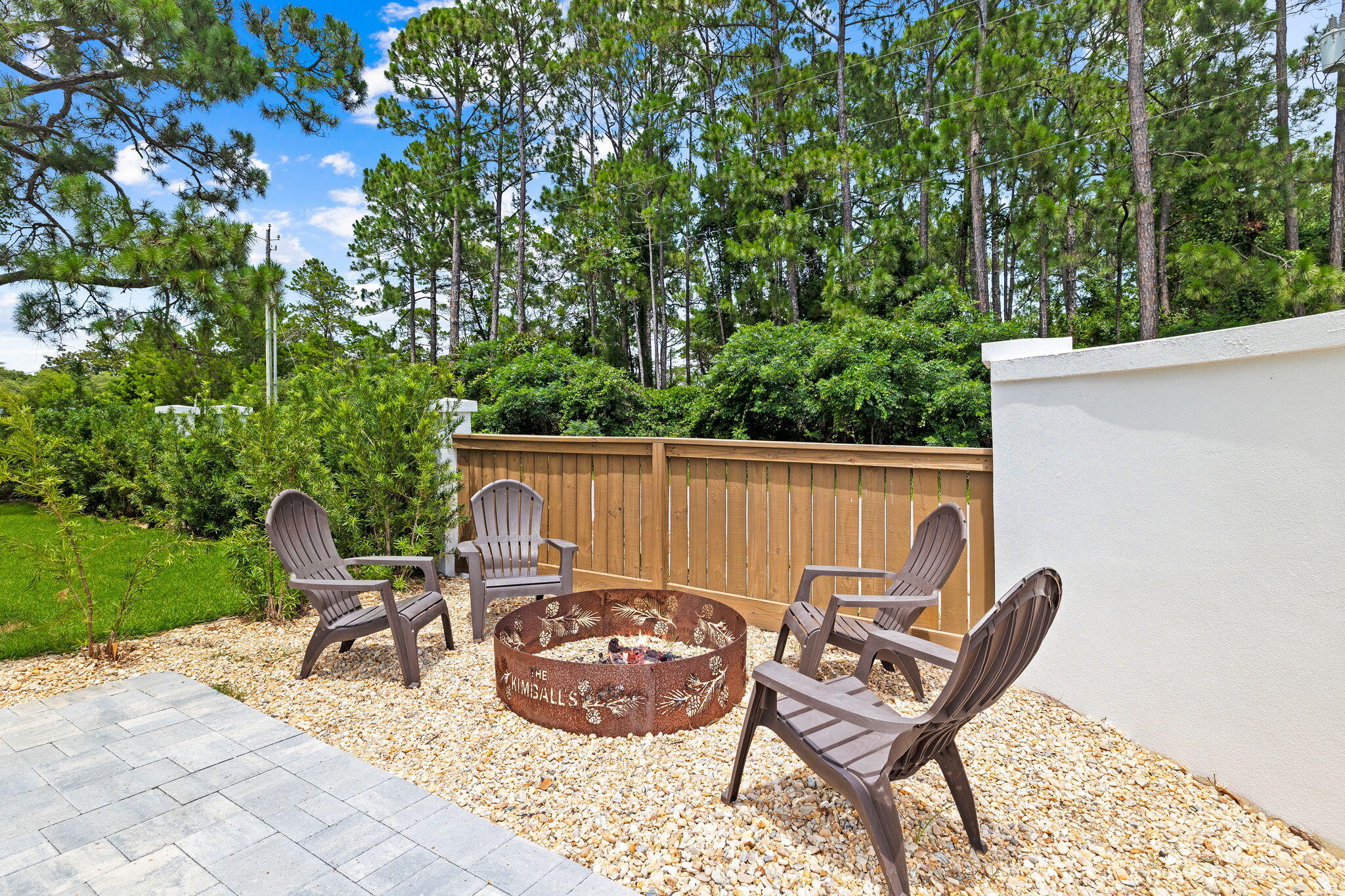 12 Sawgrass Lane Santa Rosa Beach, FL 32459 - Photo 7 of 70 a view of backyard with furniture and garden