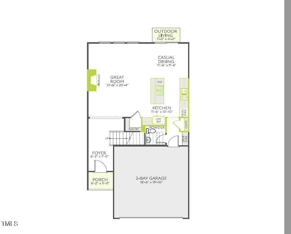 6104 Adecor Way Raleigh, NC 27617 - Photo 4 of 37 BL42 Astor First Floor