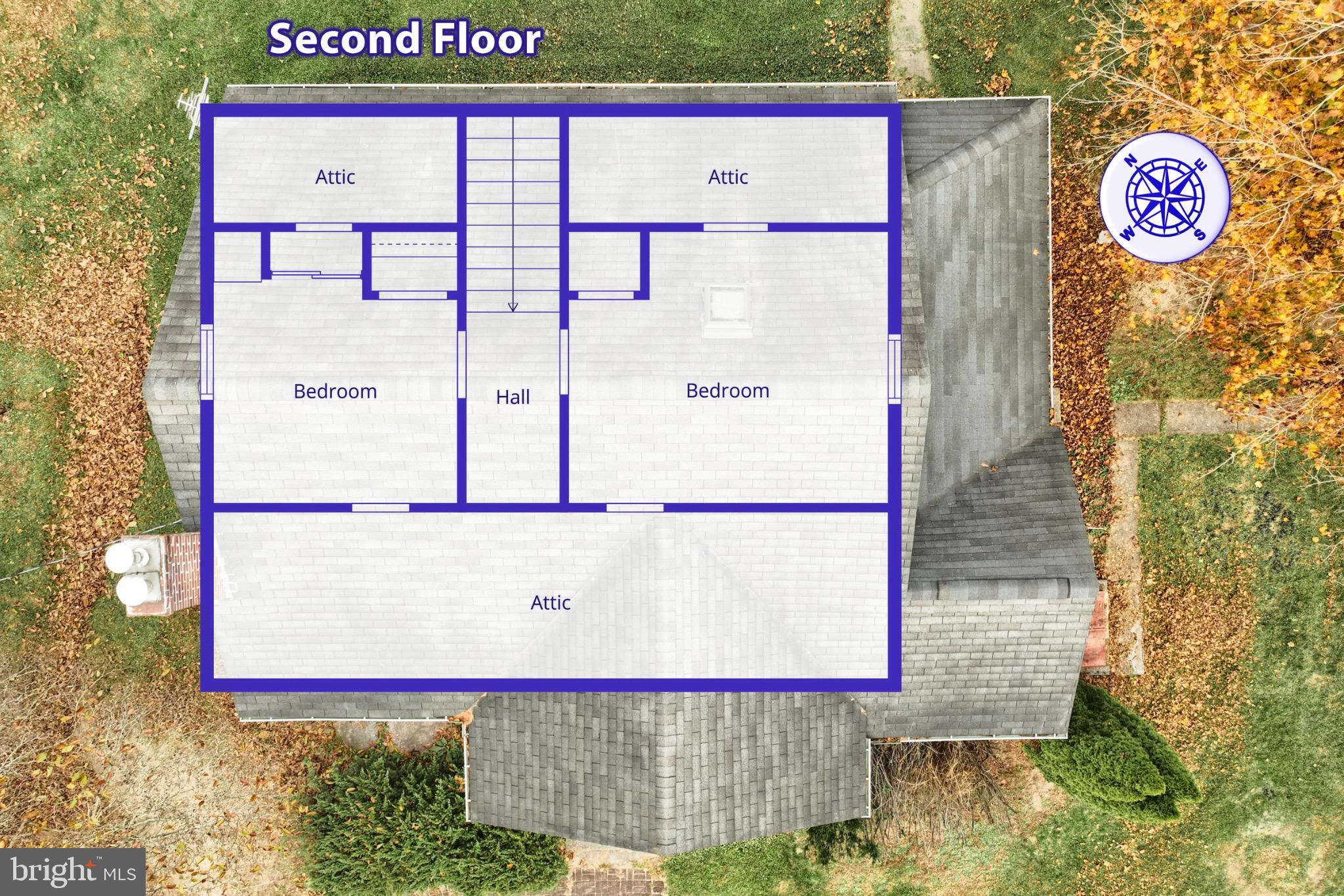 4599 Carlisle Road Gardners, PA 17324 - Photo 13 of 48 Second floor layout with spacious bedrooms.