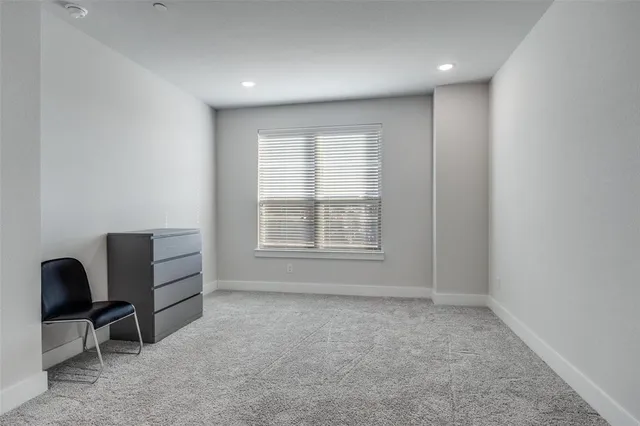 a view of workspace room with windows