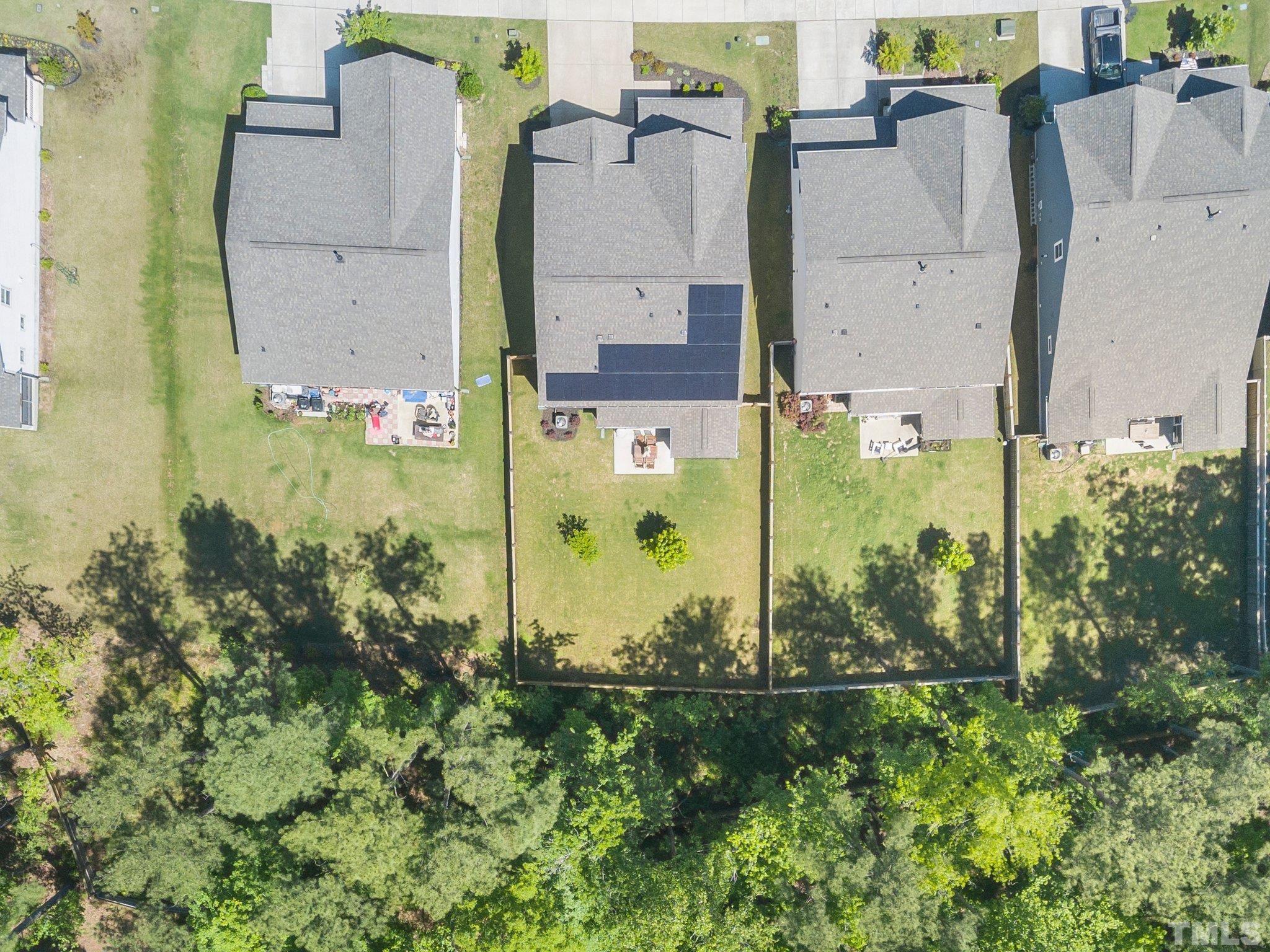 3271 Ripley River Road New Hill, NC 27562 - Photo 44 of 48 an aerial view of residential houses with outdoor space