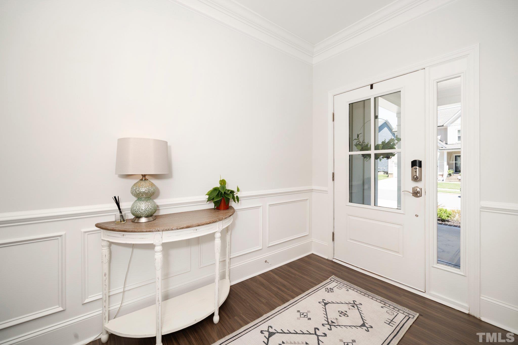 3271 Ripley River Road New Hill, NC 27562 - Photo 6 of 48 a living room with furniture and wooden floor