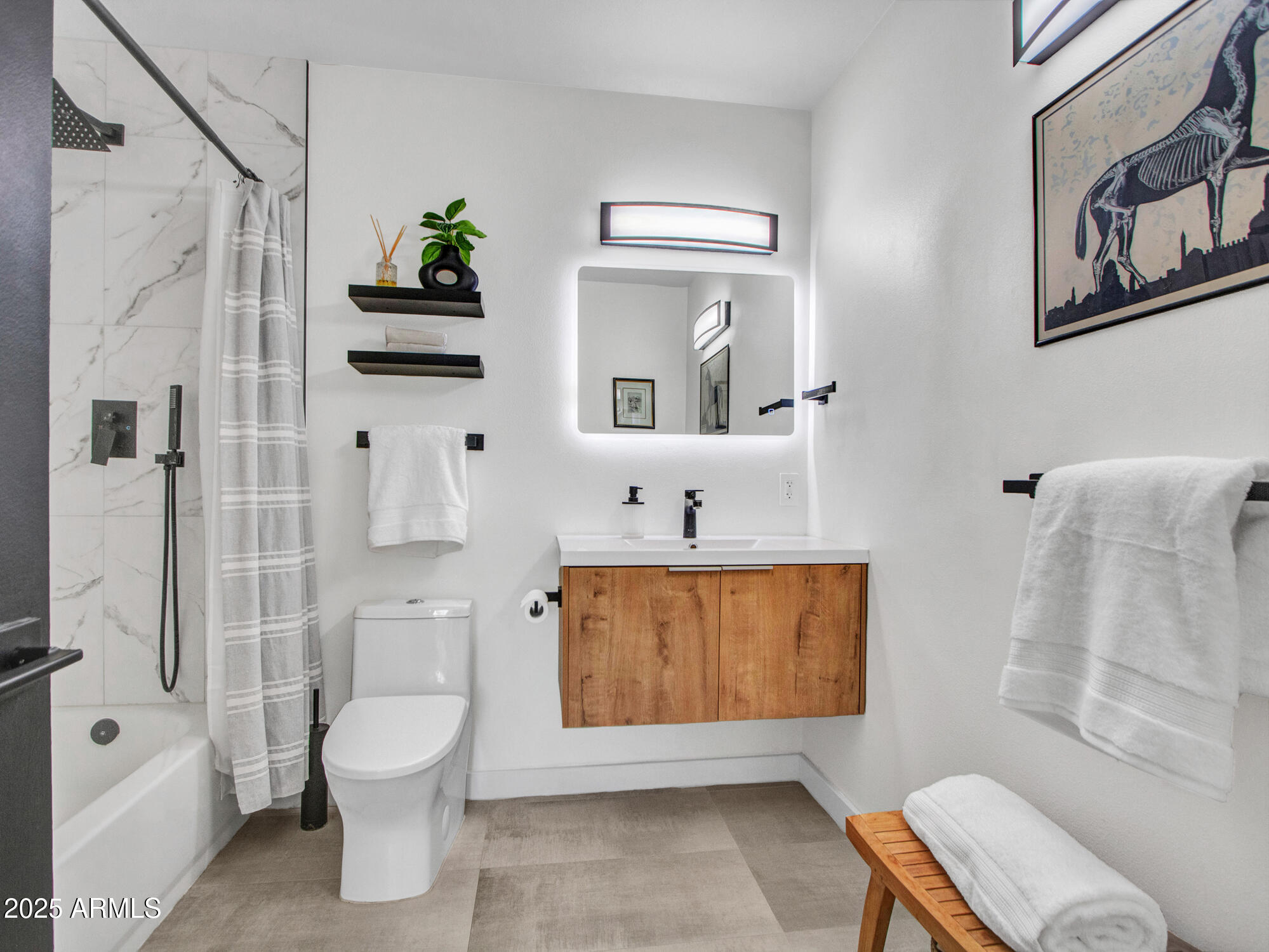 3010 East Yucca Street Phoenix, AZ 85028 - Photo 37 of 58 a spacious bathroom with a toilet sink and shower