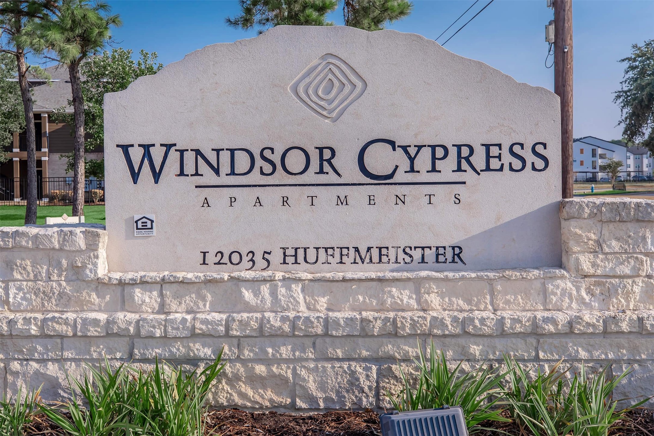12035 Huffmeister Road, Unit 8823 Cypress, TX 77429 - Photo 1 of 16 a view of outdoor space with sign board