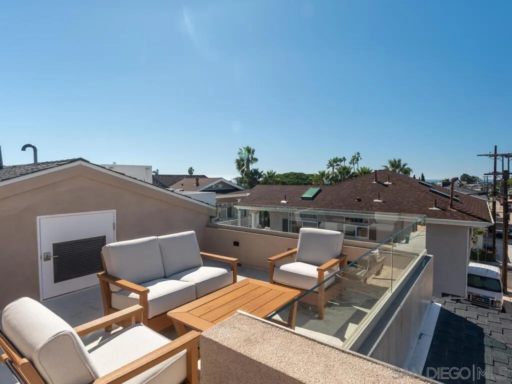 938 Opal Street San Diego, CA 92109 - Photo 56 of 70 an aerial view of a house with a garden