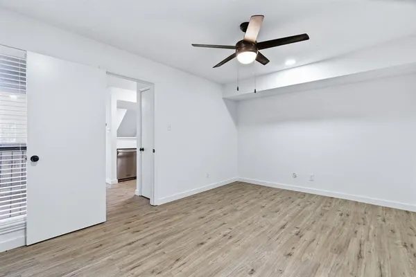 wooden floor in an empty room