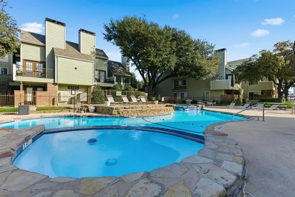 a view of outdoor space with seating area