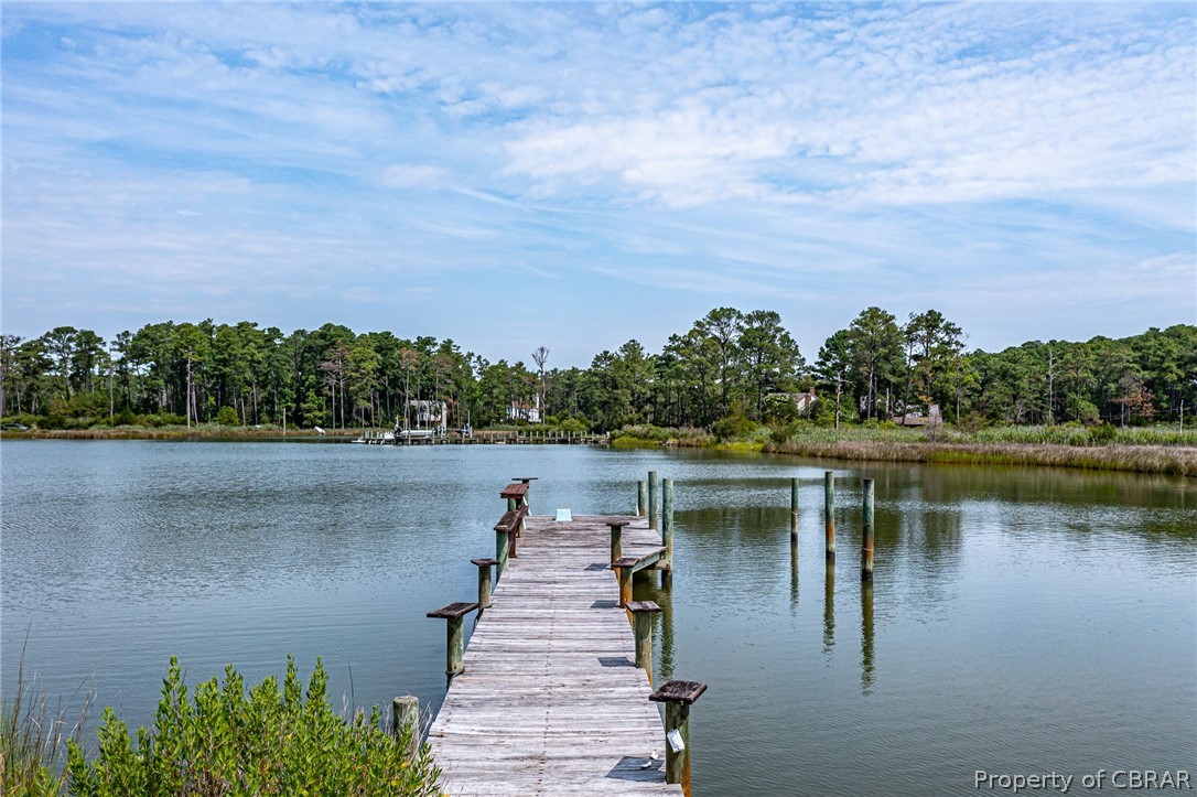 6258 Windmill Point Road White Stone, VA 22578 - Photo 31 of 34 Dock area featuring a water view