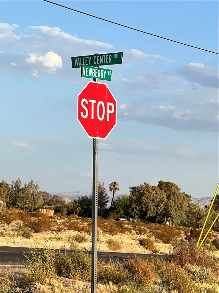 0 Newberry Road Newberry Springs, CA 92365 - Photo 7 of 9 a view of a street sign
