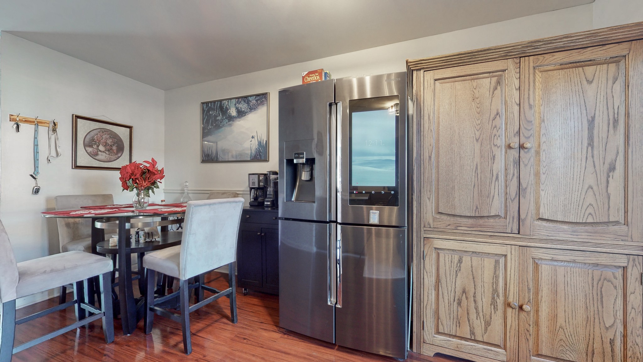 370 Wallace Road, Unit G3 Nashville, TN 37211 - Photo 12 of 30 a view of a dining room with furniture window and wooden floor