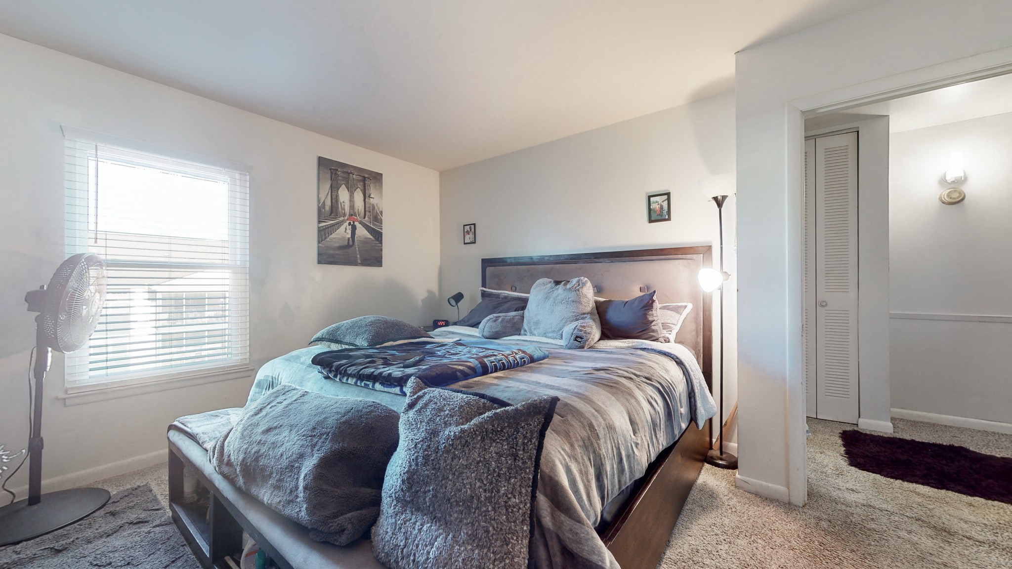 370 Wallace Road, Unit G3 Nashville, TN 37211 - Photo 20 of 30 a bedroom with a bed and windows