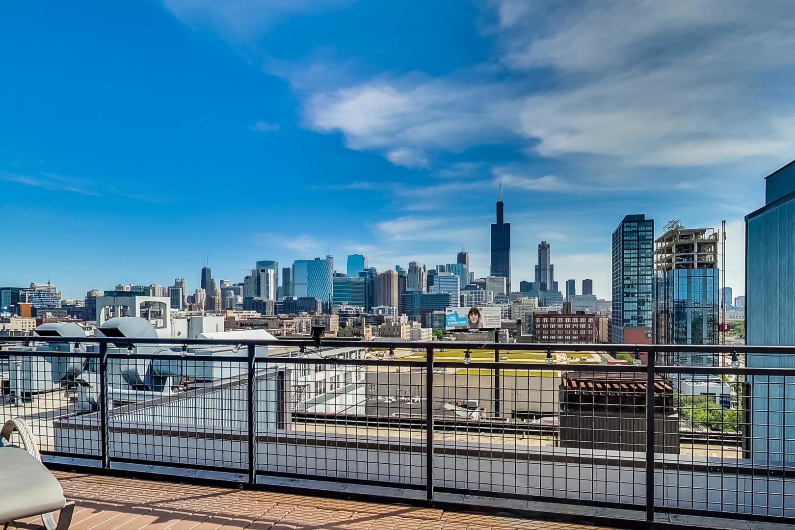 1224 West Van Buren Street, Unit 304 Chicago, IL 60607 - Photo 20 of 29 a view of a city