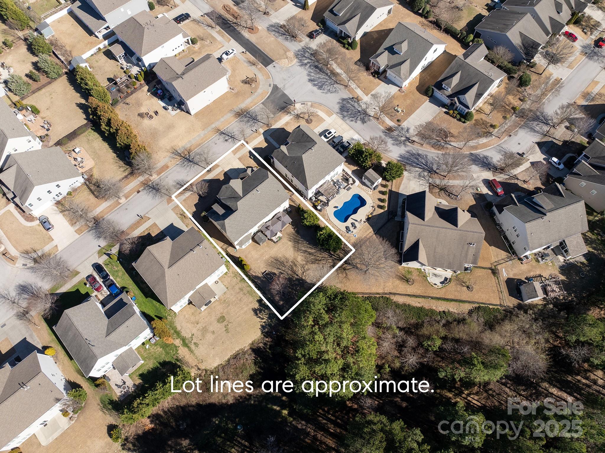 83202 Cortland Drive Lancaster, SC 29720 - Photo 2 of 47 an aerial view of residential house with outdoor space