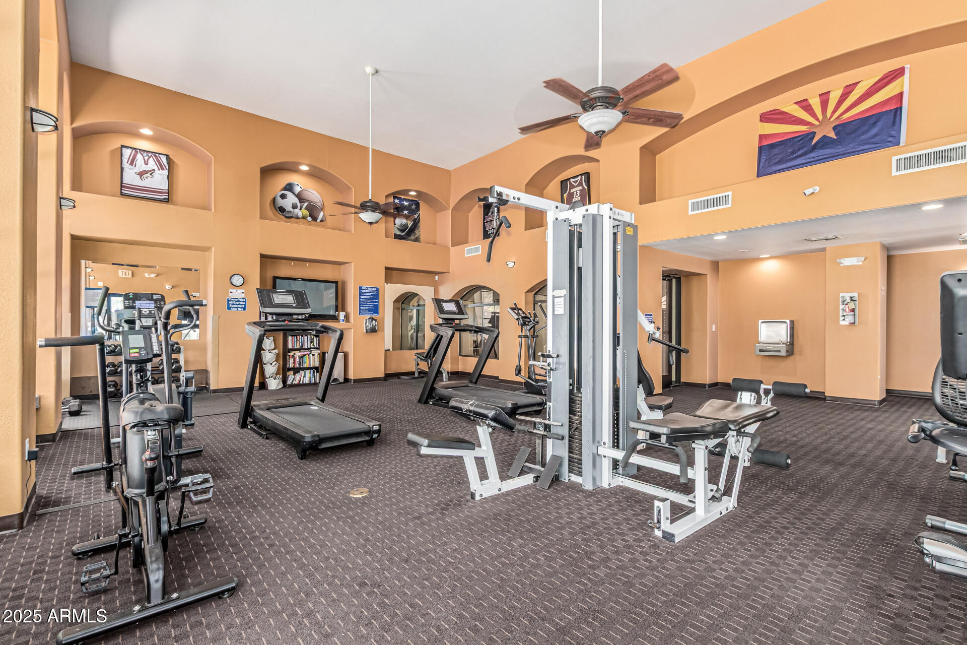 10030 West Indian School Road, Unit 255 Phoenix, AZ 85037 - Photo 25 of 26 a view of a room with gym equipment